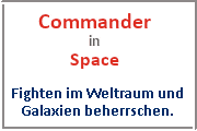 Online Spiele Lk. Borken - Sci-Fi - Commander in Space